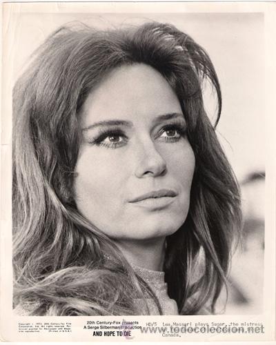 Cinema: FCJ 13899D LEA MASSARI COMO LIEBRE ACOSADA FOTO B/N ORIGINAL AMERICANA