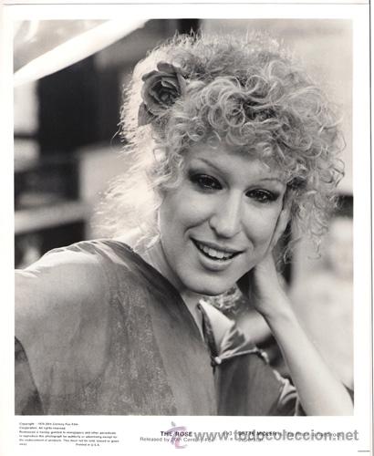 Cinema: FCJ 8213 BETTE MIDLER LA ROSA FOTO B/N ORIGINAL AMERICANA
