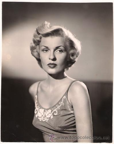 Cine: FCJ 12707D PEGGY KNUDSEN UNCHAINED FOTO B/N ORIGINAL AMERICANA