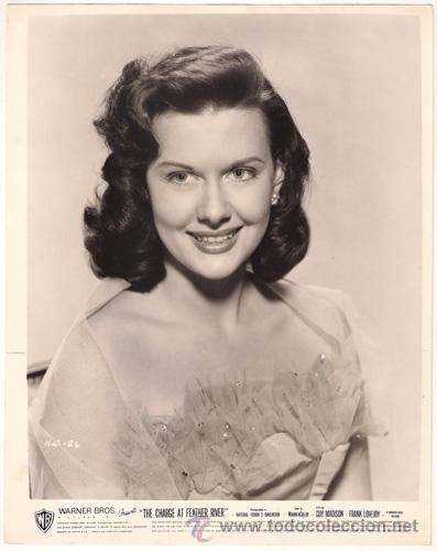 Cin&eacute;ma: FCJ 12705D HELEN WESTCOTT LA CARGA DE LOS JINETES INDIOS FOTO B/N ORIGINAL AMERICANA