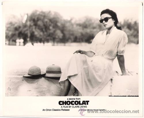 Cine: FCJ 8221 GIULIA BOSCHI CHOCOLAT FOTO B/N ORIGINAL AMERICANA