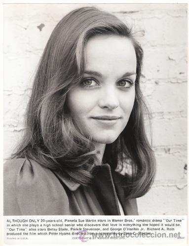 Cinema: FCJ 8231 PAMELA SUE MARTIN NUESTRO TIEMPO FOTO B/N ORIGINAL AMERICANA