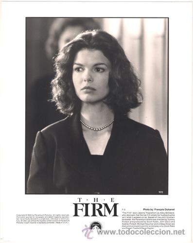 Kino: FCJ 8232 JEANNE TRIPPLEHORN LA TAPADERA TIEMPO FOTO B/N ORIGINAL AMERICANA