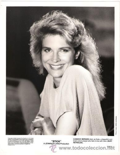 Kino: FCJ 8240 CANDICE BERGEN JUGAR DURO FOTO B/N ORIGINAL AMERICANA