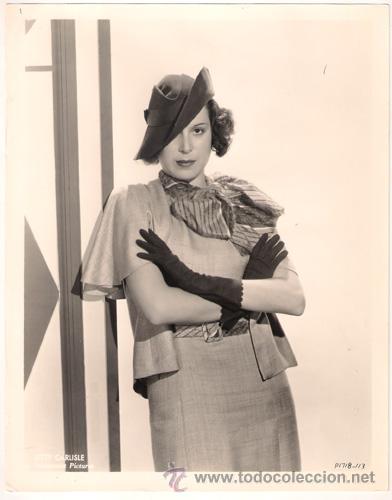 Cine: FCJ 12698D KITTY CARLISLE FOTO B/N ORIGINAL AMERICANA