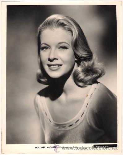 Kino: FCJ 12693d DOLORES MICHAELS FOTO B/N ORIGINAL AMERICANA