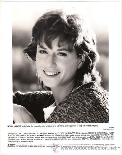 Kino: FCJ 8283 HOLLY HUNTER PARA SIEMPRE FOTO B/N ORIGINAL AMERICANA