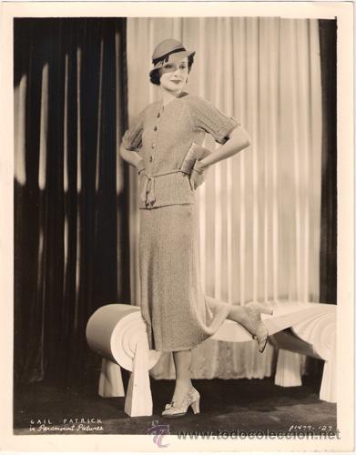Cine: F27914D GAIL PATRICK FOTO B/N ORIGINAL AMERICANA