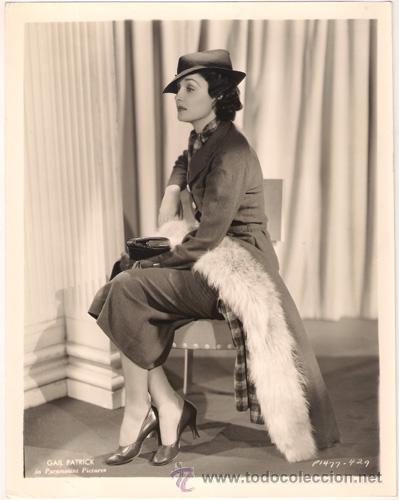 Cine: F27915D GAIL PATRICK FOTO B/N ORIGINAL AMERICANA