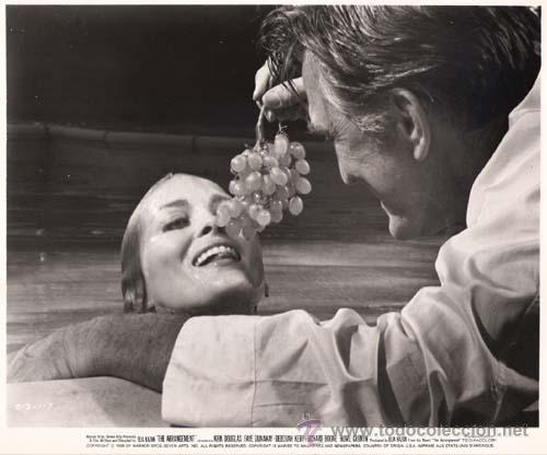 Cin&eacute;ma: F5301 KIRK DOUGLAS FAYE DUNAWAY EL COMPROMISO FOTO B/N ORIGINAL AMERICANA