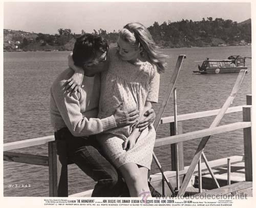 Kino: F5308 KIRK DOUGLAS FAYE DUNAWAY EL COMPROMISO FOTO B/N ORIGINAL AMERICANA