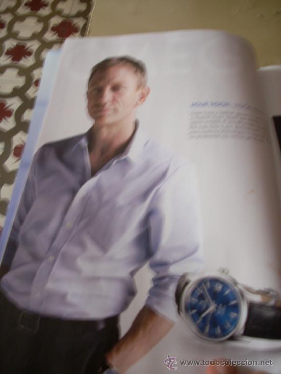 Cine: Publicidad en prensa de Omega, con Daniel Craig.