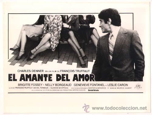 Cinema: F5370 EL AMANTE DEL AMOR TRUFFAUT FOTO B/N ORIGINAL ESPA&Ntilde;OLA
