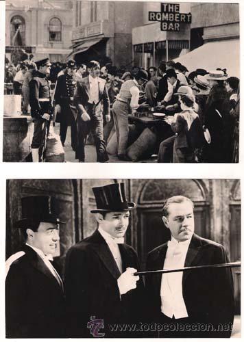 Cin&eacute;ma: F5402 SAN FRANCISCO CLARK GABLE JEANETTE MACDONALD 2 FOTOS B/N ORIGINALES ESPA&Ntilde;OLAS