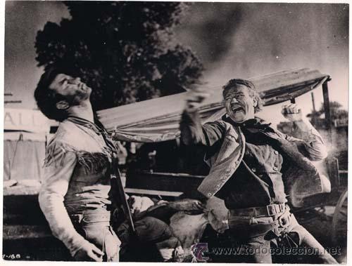 Cin&eacute;ma: F5445 JOHN WAYNE RIO ROJO FOTO B/N ORIGINAL ESPA&Ntilde;OLA
