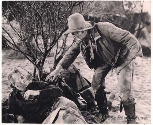 Kino: F5449 JOHN WAYNE WALTER BRENNAN RIO ROJO FOTO B/N ORIGINAL ESPA&Ntilde;OLA