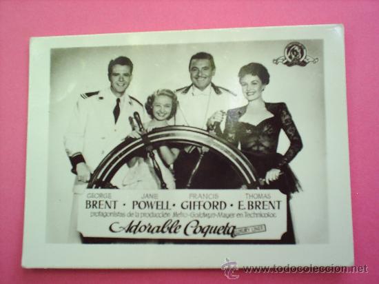 Cine: FOTO PROPAGANDA INFONAL - , MEMORABLE COQUETA