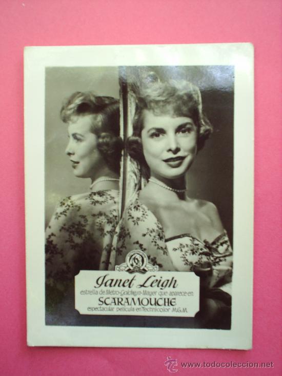 Cine: FOTO PROPAGANDA INFONAL JANET LEIGH , SCARAMOUCHE