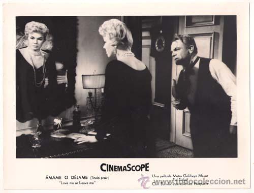Cine: F5701 DORIS DAY JAMES CAGNEY LOVE ME OR LEAVE ME FOTO B/N ORIGINAL ESPA&Ntilde;OLA