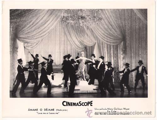 Cine: F5703 DORIS DAY JAMES CAGNEY LOVE ME OR LEAVE ME FOTO B/N ORIGINAL ESPA&Ntilde;OLA