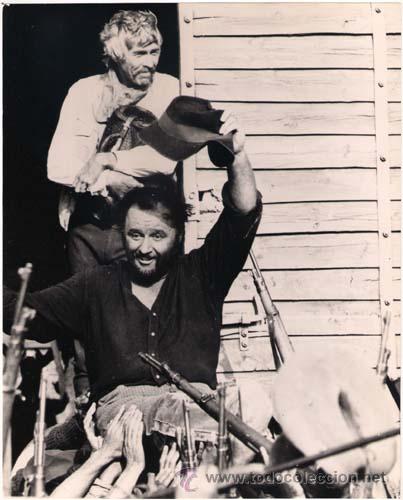 Cin&eacute;ma: F5789 JAMES COBURN ROD STEIGER AGACHATE, MALDITO FOTO B/N ORIGINAL ESPA&Ntilde;OLA