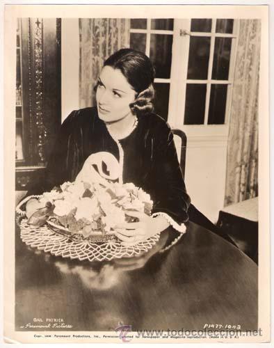 Cine: F27951D GAIL PATRICK FOTO B/N ORIGINAL AMERICANA