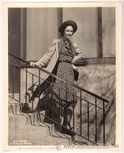 Cine: F27975D GAIL PATRICK FOTO B/N ORIGINAL AMERICANA