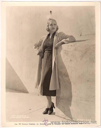 Cine: F27637D MARY CARLISLE FOTO B/N ORIGINAL AMERICANA