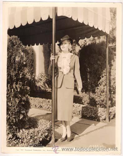 Cine: F27645D MARY CARLISLE FOTO B/N ORIGINAL AMERICANA