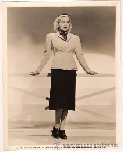 Cine: F27646D MARY CARLISLE FOTO B/N ORIGINAL AMERICANA