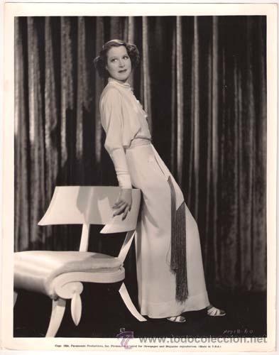 Cine: F9959D KITTY CARLISLE FOTO B/N ORIGINAL AMERICANA