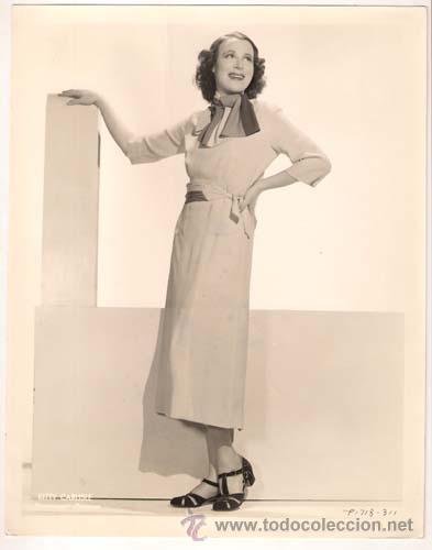 Cinema: F27990D KITTY CARLISLE FOTO B/N ORIGINAL AMERICANA