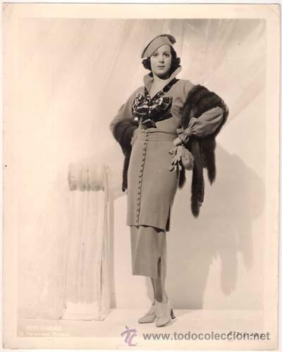 Cinema: F27993D KITTY CARLISLE FOTO B/N ORIGINAL AMERICANA
