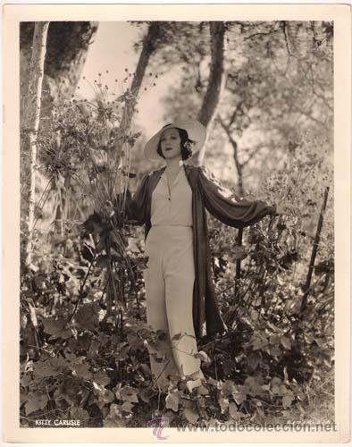 Cinema: F27987D KITTY CARLISLE FOTO B/N ORIGINAL AMERICANA