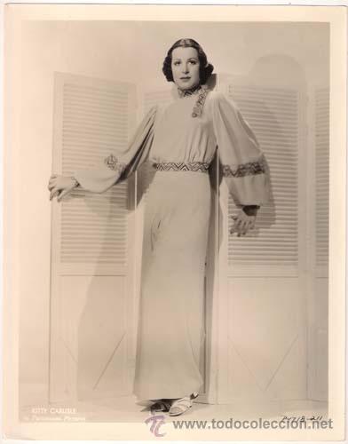 Cine: F27988D KITTY CARLISLE FOTO B/N ORIGINAL AMERICANA