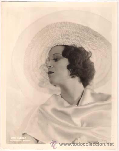Cine: F28001D KITTY CARLISLE FOTO B/N ORIGINAL AMERICANA