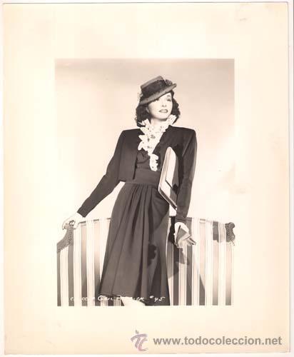 Cine: F30307D GAIL PATRICK FOTO B/N ORIGINAL AMERICANA