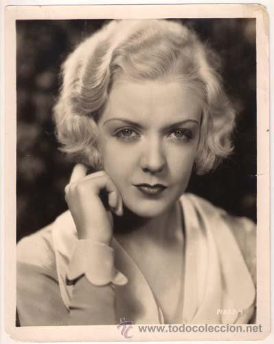 Cine: F28219D JUNE MacCLOY FOTO B/N ORIGINAL AMERICANA