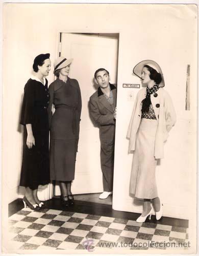 Cine: F6059 EDDIE CANTOR FOTO B/N ORIGINAL AMERICANA
