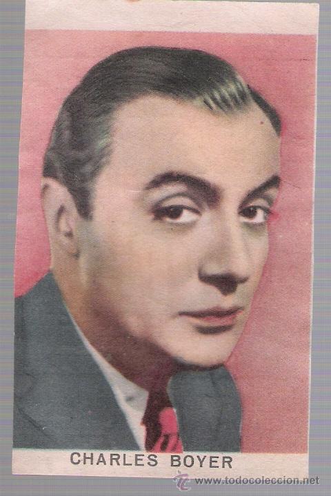 Kino: Charles Boyer.  Publicidad de Sellos Eupita contra los catarros nasales.