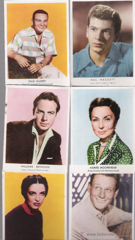 Kino: Lote de 6 cromos (11x8)