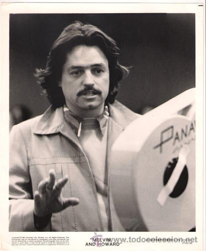 Cinema: FCJ 11606d JONATHAN DEMME MELVIN AND HOWARD DIRECTOR FOTO B/N ORIGINAL AMERICANA