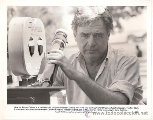 Cin&eacute;ma: FCJ 13148D RICHARD DONNER SU JUGUETE PREFERIDO DIRECTOR FOTO B/N ORIGINAL AMERICANA