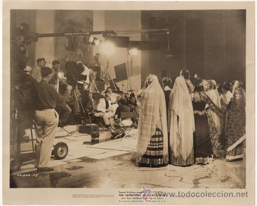 Cin&eacute;ma: FCJ 11276d SAMUEL GOLDWYN ARCHIE MAYO DIRECTOR LAS AVENTURAS DE MARCO POLO FOTO B/N ORIG AMERICANA