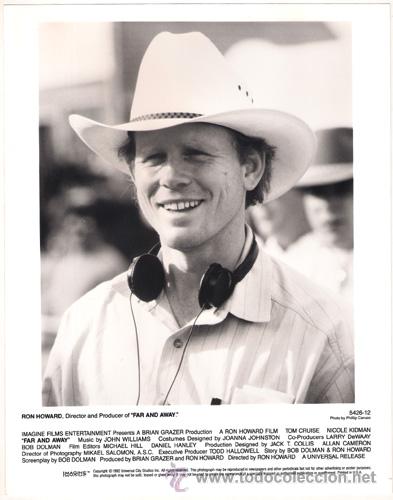 Kino: FCJ 8365 RON HOWARD UN HORIZONTE MUY LEJANO DIRECTOR FOTO B/N ORIGINAL AMERICANA
