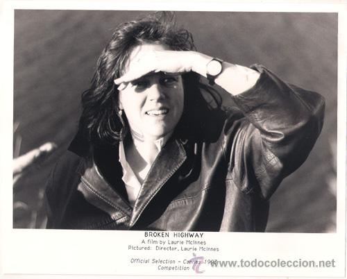 Cin&eacute;ma: FCJ 8398 LAURIE MCINNES BROKEN HIGHWAY DIRECTOR FOTO B/N ORIGINAL AMERICANA