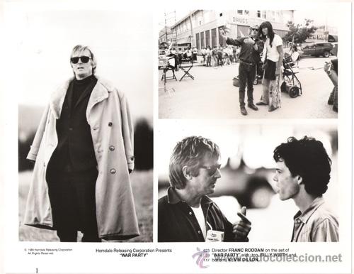 Cin&eacute;ma: FCJ 8420 FRANC RODDAM KEVIN DILLON EN PIE DE GUERRA DIRECTOR FOTO B/N ORIGINAL AMERICANA