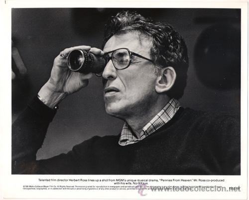 Cin&eacute;ma: FCJ 8422 HERBERT ROSS PENNIES FROM HEAVEN DIRECTOR FOTO B/N ORIGINAL AMERICANA