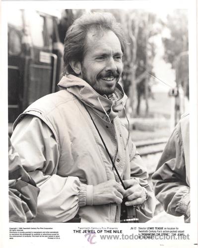 Cin&eacute;ma: FCJ 8442 LEWIS TEAGUE LA JOYA DEL NILO DIRECTOR FOTO B/N ORIGINAL AMERICANA
