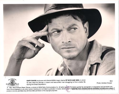 Cin&eacute;ma: FCJ 8468 GARY SINISE DE RATONES Y HOMBRES DIRECTOR FOTO B/N ORIGINAL AMERICANA